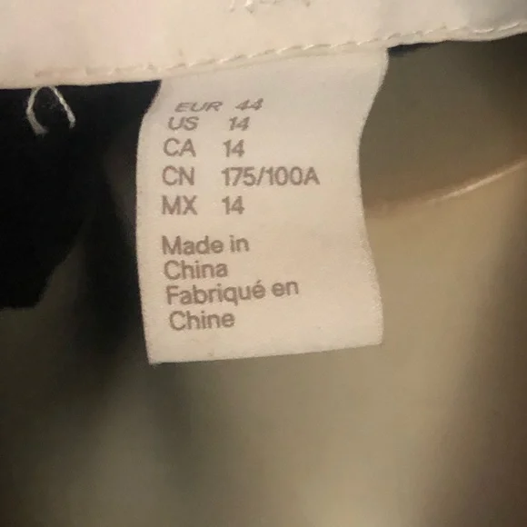 Navy Blue Peacoat by H&M - Picture 10 of 14